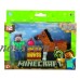 Minecraft 3" Action Figure 2-Pack Steve with Brown Horse   553830057